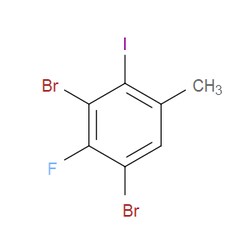 Aobchem&nbsp;1 3-Dibromo-2-fluoro-4-iodo-5-methylbenzene | 97% | CAS 2764731-25-9 | C7H4Br2FI | 5g