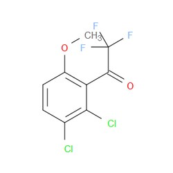 Aobchem&nbsp;1-(2 3-Dichloro-6-methoxyphenyl)-2 2 2-trifluoroethanone | 97% | CAS 2918915-10-1 | C9H5Cl2F3O2 | 10g