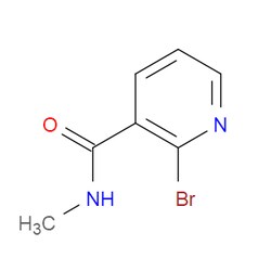 Aobchem&nbsp;2-Bromo-N-methylnicotinamide | 95% | CAS 1584140-94-2 | C7H7BrN2O | 1g
