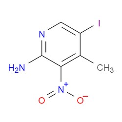 Aobchem&nbsp;5-Iodo-4-methyl-3-nitropyridin-2-amine | 95% | CAS 2386694-43-3 | C6H6IN3O2 | 5g