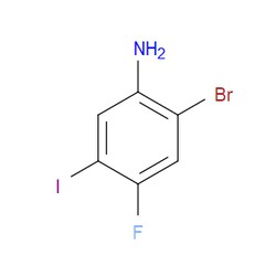 Aobchem&nbsp;2-Bromo-4-fluoro-5-iodoaniline | 97% | CAS 2090537-14-5 | C6H4BrFIN | 250mg