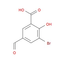 Aobchem&nbsp;3-Bromo-5-formyl-2-hydroxybenzoic acid | 97% | CAS 914911-25-4 | C8H5BrO4 | 1g