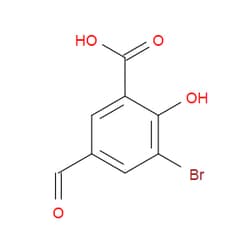 Aobchem&nbsp;3-Bromo-5-formyl-2-hydroxybenzoic acid | 97% | CAS 914911-25-4 | C8H5BrO4 | 250mg