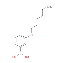 Aobchem&nbsp;B-[3-(Hexyloxy)phenyl]boronic acid | 97% | CAS 442686-90-0 | C12H19BO3 | 250mg