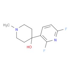 Aobchem&nbsp;4-(2 6-Difluoropyridin-3-yl)-1-methylpiperidin-4-ol | 97% | CAS 2921857-35-2 | C11H14F2N2O | 10g
