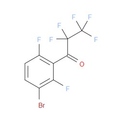 Aobchem 1-(3-Bromo-2 6-difluorophenyl)-2 2 3 3 3-pentafluoropropan-1-one | 95% | CAS 1986411-48-6 | C9H2BrF7O | 250mg | Buy Online | Aobchem | Fisher Scientific