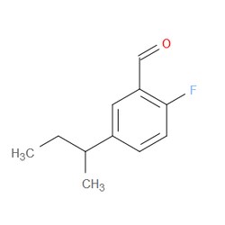 Aobchem&nbsp;5-(Sec-butyl)-2-fluorobenzaldehyde | 97% | C11H13FO | 250mg