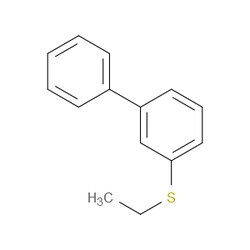 Aobchem&nbsp;3-(Ethylthio)-1 1 -biphenyl | 97% | CAS 1443327-45-4 | C14H14S | 250mg