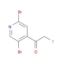 Aobchem&nbsp;1-(2 5-Dibromopyridin-4-yl)-2-fluoroethanone | 97% | CAS 2969259-21-8 | C7H4Br2FNO | 25g