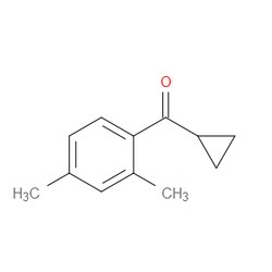 Aobchem&nbsp;Cyclopropyl(2 4-dimethylphenyl)methanone | 95% | CAS 71172-79-7 | C12H14O | 500mg
