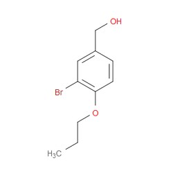 Aobchem&nbsp;(3-Bromo-4-propoxyphenyl)methanol | 97% | CAS 915922-40-6 | C10H13BrO2 | 500mg