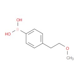 Aobchem&nbsp;(4-(2-Methoxyethyl)phenyl)boronic acid | 95% | CAS 188479-23-4 | C9H13BO3 | 250mg