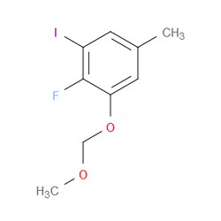 Aobchem&nbsp;2-Fluoro-1-iodo-3-(methoxymethoxy)-5-methylbenzene | 97% | CAS 2734775-36-9 | C9H10FIO2 | 1g