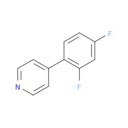 Aobchem&nbsp;4-(2 4-Difluorophenyl)pyridine | 97% | CAS 914349-56-7 | C11H7F2N | 250mg