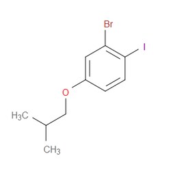 Aobchem&nbsp;2-Bromo-1-iodo-4-isobutoxybenzene | 97% | CAS 2807469-56-1 | C10H12BrIO | 25g