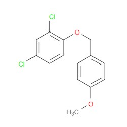 Aobchem&nbsp;2 4-Dichloro-1-((4-methoxybenzyl)oxy)benzene | 95% | CAS 2969258-22-6 | C14H12Cl2O2 | 500mg