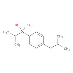 Aobchem&nbsp;-Methyl- -(1-methylethyl)-4-(2-methylpropyl)benzenemethanol | 95% | CAS 1443346-65-3 | C15H24O | 500mg