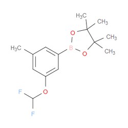 Aobchem&nbsp;2-(3-(Difluoromethoxy)-5-methylphenyl)-4 4 5 5-tetramethyl-1 3 2-dioxaborolane | 97% | CAS 2765318-60-1 | C14H19BF2O3 | 500mg