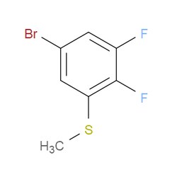 Aobchem&nbsp;(5-Bromo-2 3-difluorophenyl)(methyl)sulfane | 95% | CAS 2091697-60-6 | C7H5BrF2S | 1g