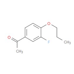 Aobchem&nbsp;1-(3-Fluoro-4-propoxyphenyl)ethanone | 95% | CAS 203067-00-9 | C11H13FO2 | 500mg