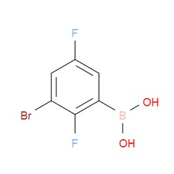 Aobchem&nbsp;(3-Bromo-2 5-difluorophenyl)boronic acid | 97% | C6H4BBrF2O2 | 5g
