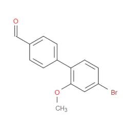 Aobchem&nbsp;4 -Bromo-2 -methoxy-[1 1 -biphenyl]-4-carbaldehyde | 97% | CAS 2734773-30-7 | C14H11BrO2 | 500mg