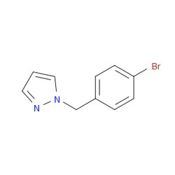 Aobchem&nbsp;1-(4-Bromobenzyl)-1H-pyrazole | ≥97% | CAS 1159826-63-7 | C10H9BrN2 | 5g