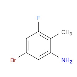 Aobchem&nbsp;5-Bromo-3-fluoro-2-methylaniline | ≥97% | CAS 886761-86-0 | C7H7BrFN | 25g