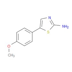Aobchem&nbsp;5-(4-Methoxyphenyl)thiazol-2-amine | ≥95% | CAS 306280-31-9 | C10H10N2OS | 1g