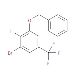 Aobchem&nbsp;1-(Benzyloxy)-3-bromo-2-fluoro-5-(trifluoromethyl)benzene | ≥97% | CAS 2734778-41-5 | C14H9BrF4O | 500mg