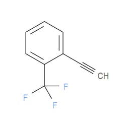 Aobchem&nbsp;1-Ethynyl-2-(trifluoromethyl)benzene | ≥95% | CAS 704-41-6 | C9H5F3 | 25g
