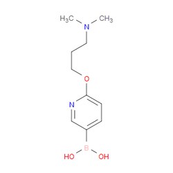Aobchem&nbsp;(6-(3-(Dimethylamino)propoxy)pyridin-3-yl)boronic acid | ≥95% | CAS 1003043-49-9 | C10H17BN2O3 | 1g