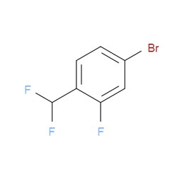 Aobchem&nbsp;4-Bromo-1-(difluoromethyl)-2-fluorobenzene | ≥95% | CAS 749932-17-0 | C7H4BrF3 | 25g