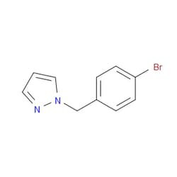 Aobchem&nbsp;1-(4-Bromobenzyl)-1H-pyrazole | ≥97% | CAS 1159826-63-7 | C10H9BrN2 | 1g