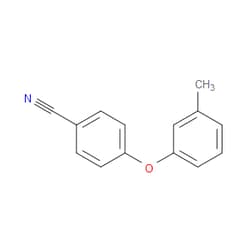 Aobchem&nbsp;4-(M-tolyloxy)benzonitrile | ≥95% | CAS 24789-49-9 | C14H11NO | 1g