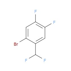 Aobchem&nbsp;1-Bromo-2-(difluoromethyl)-4 5-difluorobenzene | ≥95% | CAS 1804909-69-0 | C7H3BrF4 | 1g