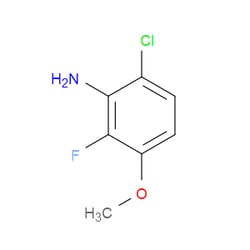 Aobchem&nbsp;6-Chloro-2-fluoro-3-methoxybenzenamine | ≥95% | CAS 1017777-77-3 | C7H7ClFNO | 5g