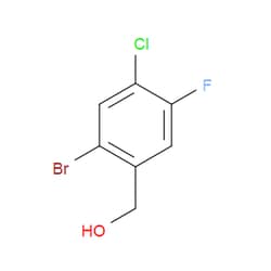 Aobchem&nbsp;(2-Bromo-4-chloro-5-fluorophenyl)methanol | ≥95% | CAS 1067882-62-5 | C7H5BrClFO | 1g
