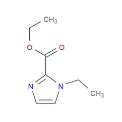 Aobchem&nbsp;Ethyl 1-ethyl-1H-imidazole-2-carboxylate | ≥95% | CAS 62366-55-6 | C8H12N2O2 | 500mg