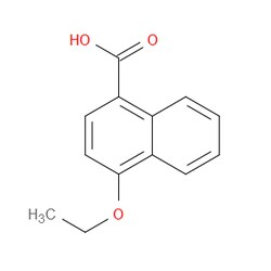 Aobchem&nbsp;4-Ethoxy-1-naphthoic acid | ≥97% | CAS 19692-24-1 | C13H12O3 | 25g