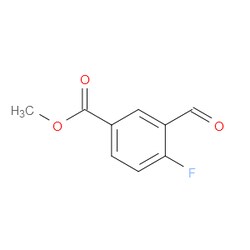 Aobchem&nbsp;Methyl 4-fluoro-3-formylbenzoate | ≥95% | CAS 1093865-65-6 | C9H7FO3 | 5g