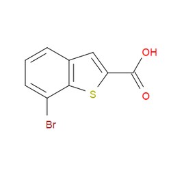 Aobchem&nbsp;7-Bromobenzo[b]thiophene-2-carboxylic acid | ≥97% | CAS 19075-59-3 | C9H5BrO2S | 5g