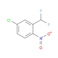 Aobchem&nbsp;4-Chloro-2-(difluoromethyl)-1-nitrobenzene | ≥95% | CAS 1221424-66-3 | C7H4ClF2NO2 | 10g