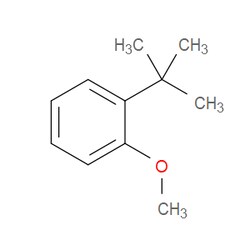 Aobchem&nbsp;1-(Tert-butyl)-2-methoxybenzene | ≥95% | CAS 2944-48-1 | C11H16O | 1g
