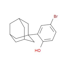 Aobchem&nbsp;2-(1-Adamantyl)-4-bromophenol | ≥95% | CAS 104224-68-2 | C16H19BrO | 10g