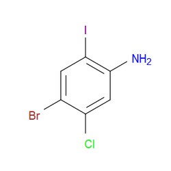 Aobchem&nbsp;4-Bromo-5-chloro-2-iodoaniline | ≥97% | CAS 1426566-89-3 | C6H4BrClIN | 1g