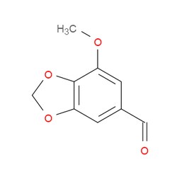 Aobchem&nbsp;7-Methoxybenzo[d][1 3]dioxole-5-carbaldehyde | ≥95% | CAS 5780-07-4 | C9H8O4 | 25g