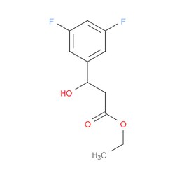 Aobchem&nbsp;Ethyl 3-(3 5-difluorophenyl)-3-hydroxypropanoate | ≥97% | CAS 1505075-94-4 | C11H12F2O3 | 5g