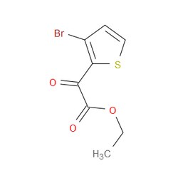 Aobchem&nbsp;Ethyl 2-(3-bromothiophen-2-yl)-2-oxoacetate | ≥95% | CAS 70596-02-0 | C8H7BrO3S | 5g
