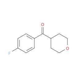 Aobchem&nbsp;(4-Fluorophenyl)(tetrahydro-2H-pyran-4-yl)methanone | ≥97% | CAS 1342548-85-9 | C12H13FO2 | 500mg